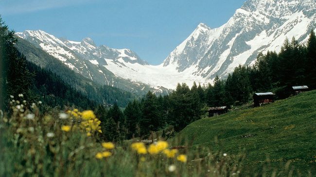 Hotel Edelweiss Blatten Loetschental Exterior foto