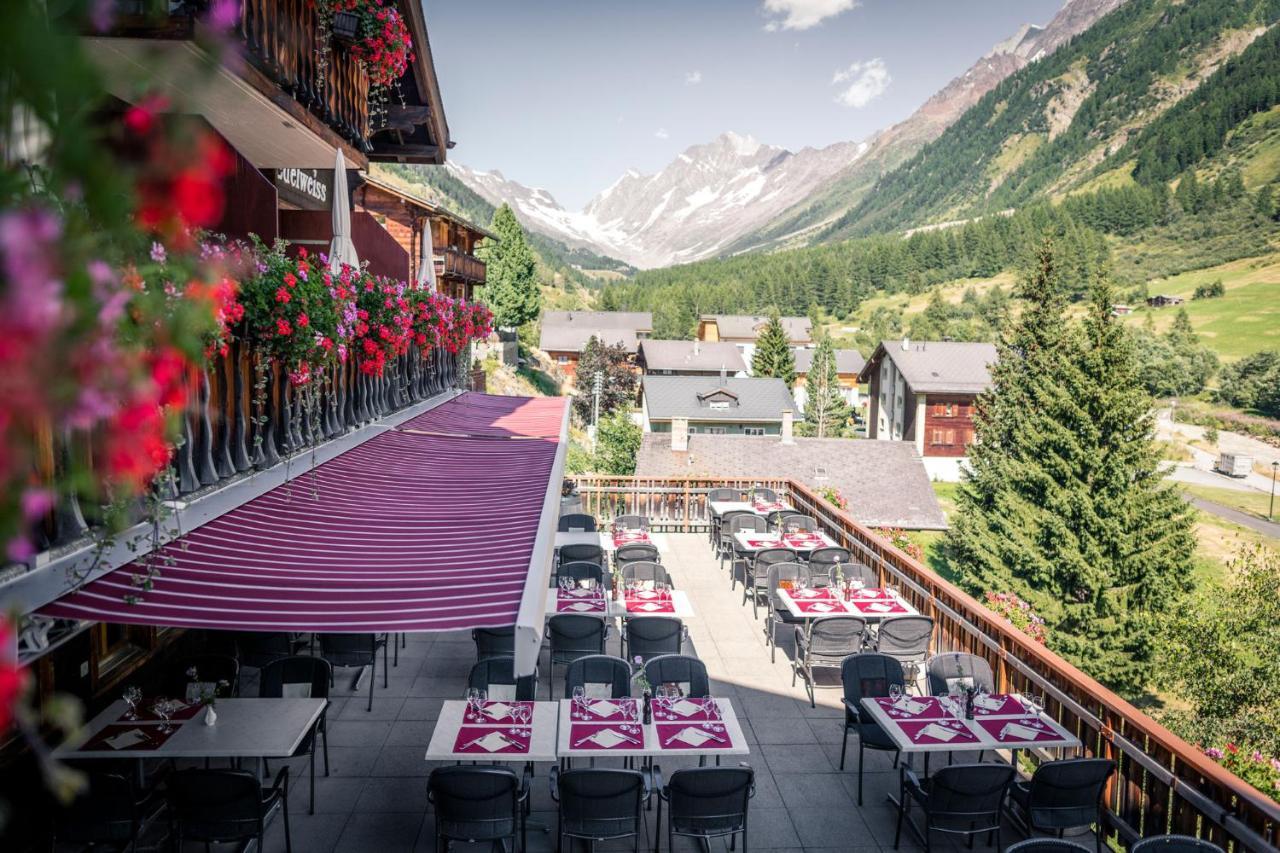 Hotel Edelweiss Blatten Loetschental Exterior foto